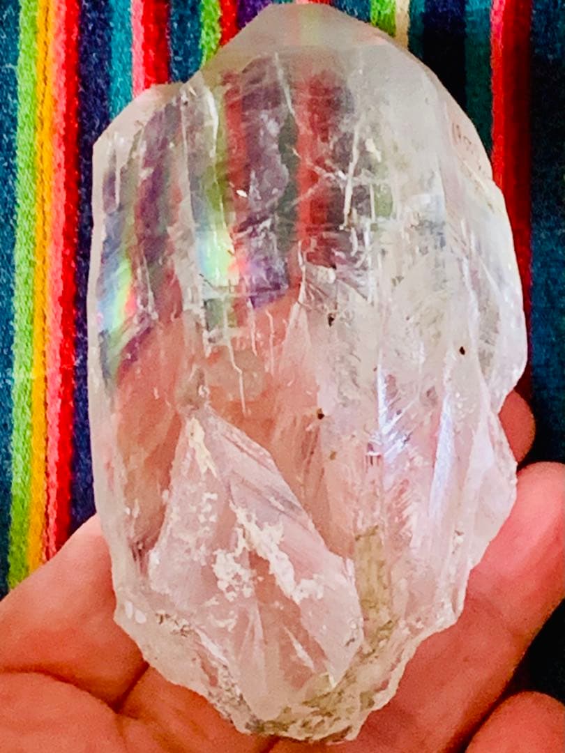 宝物に！透明なヒマラヤ水晶/ウォーターエッチング