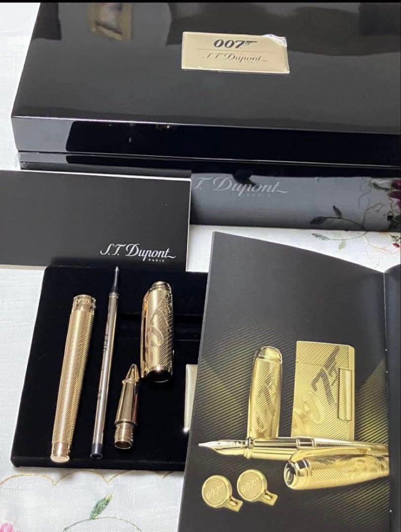 007 ジェームズボンド ST.DUPON 世界1962本限定Dラインボールペン