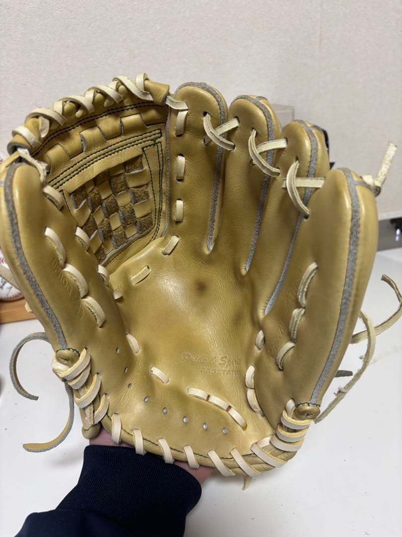 ゼット　プロステイタス　硬式内野用　グローブ　源田モデル