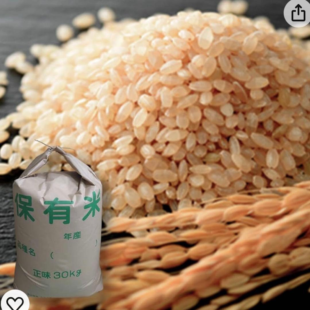 愛媛県産ひめの凛(愛媛県ブランド米)玄米 30kg 今治市の農家さんの 精米前