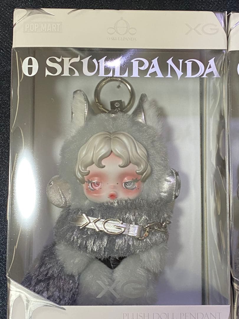 POP MART SUKULLPANDA XG ぬいぐるみキーホルダー 日本限定