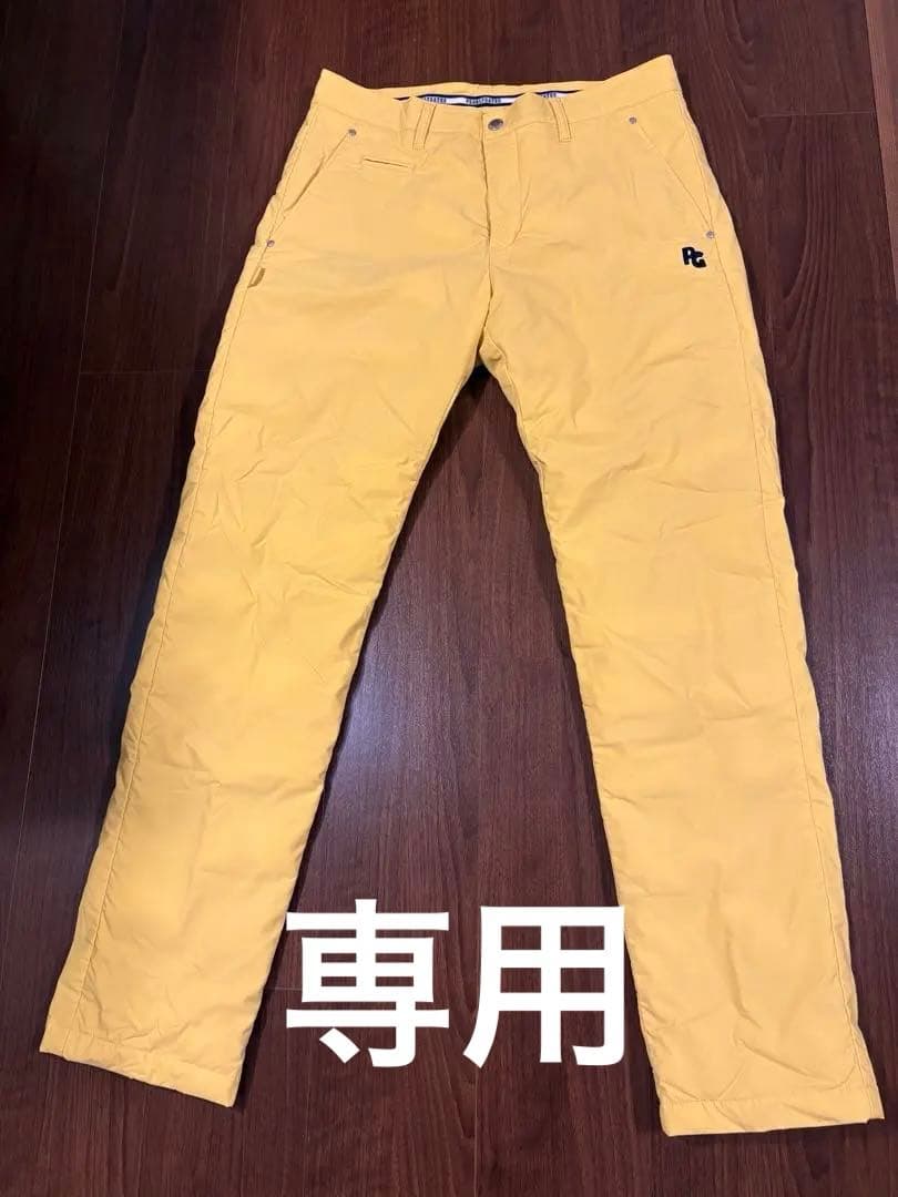 パーリーゲイツ　暖パン　サイズ５　イエロー