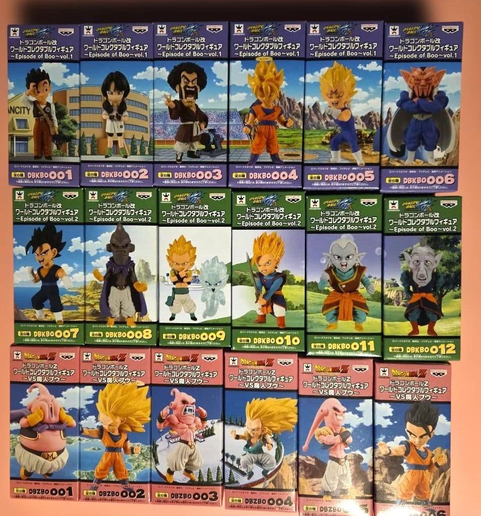 【未開封品】ドラゴンボール改ワーコレ Episode of Boo 18種コンプ