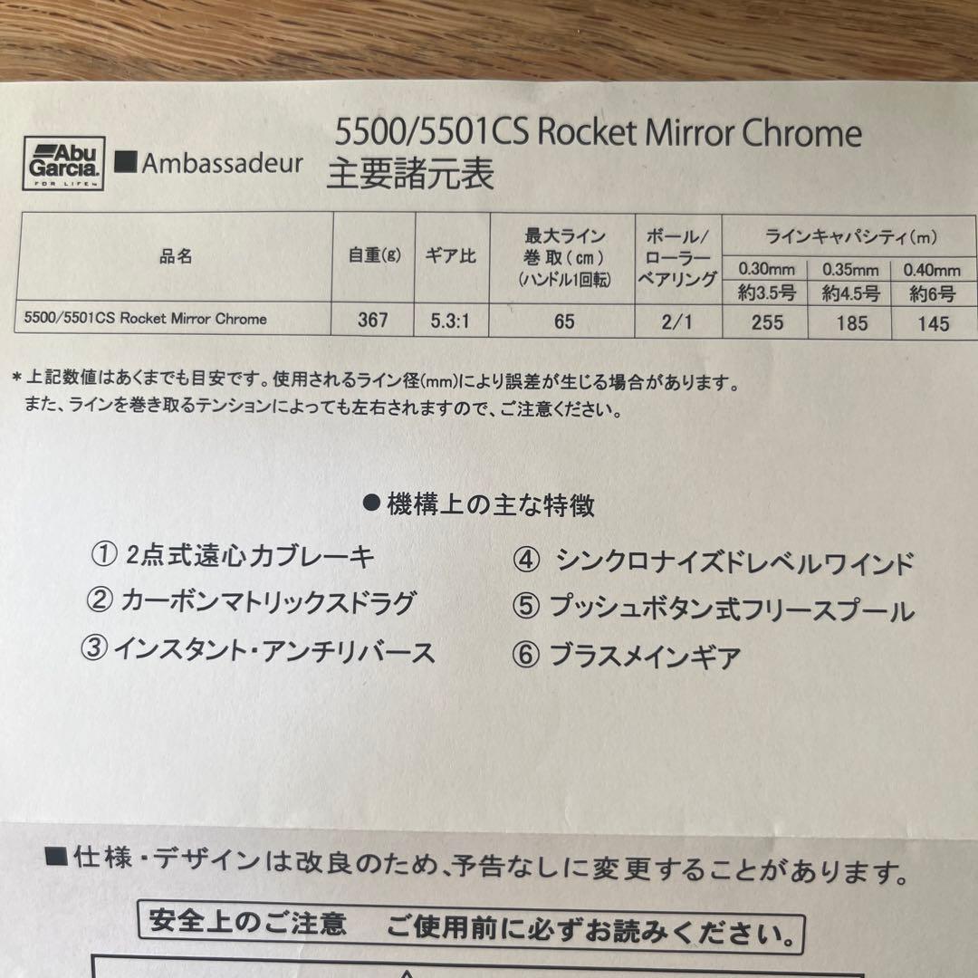 アブガルシア　限定リール