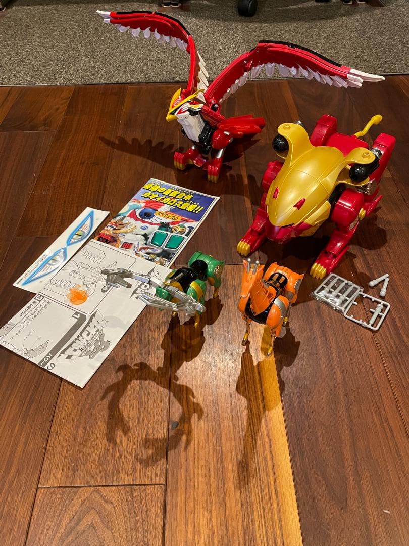 百獣戦隊ガオレンジャー DX ガオキング ガオイーグル ガオライノス 他