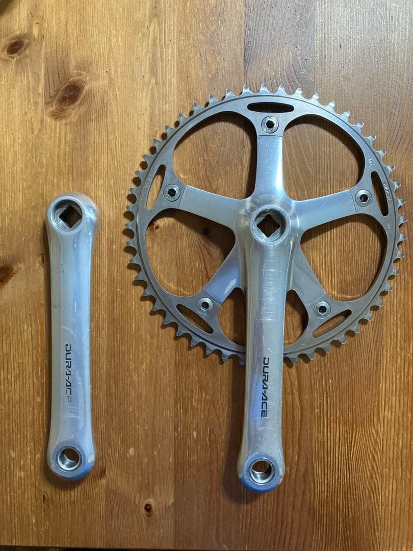 ピスト クランク セット 167.5 シマノ デュラエース 49T NJS 競輪