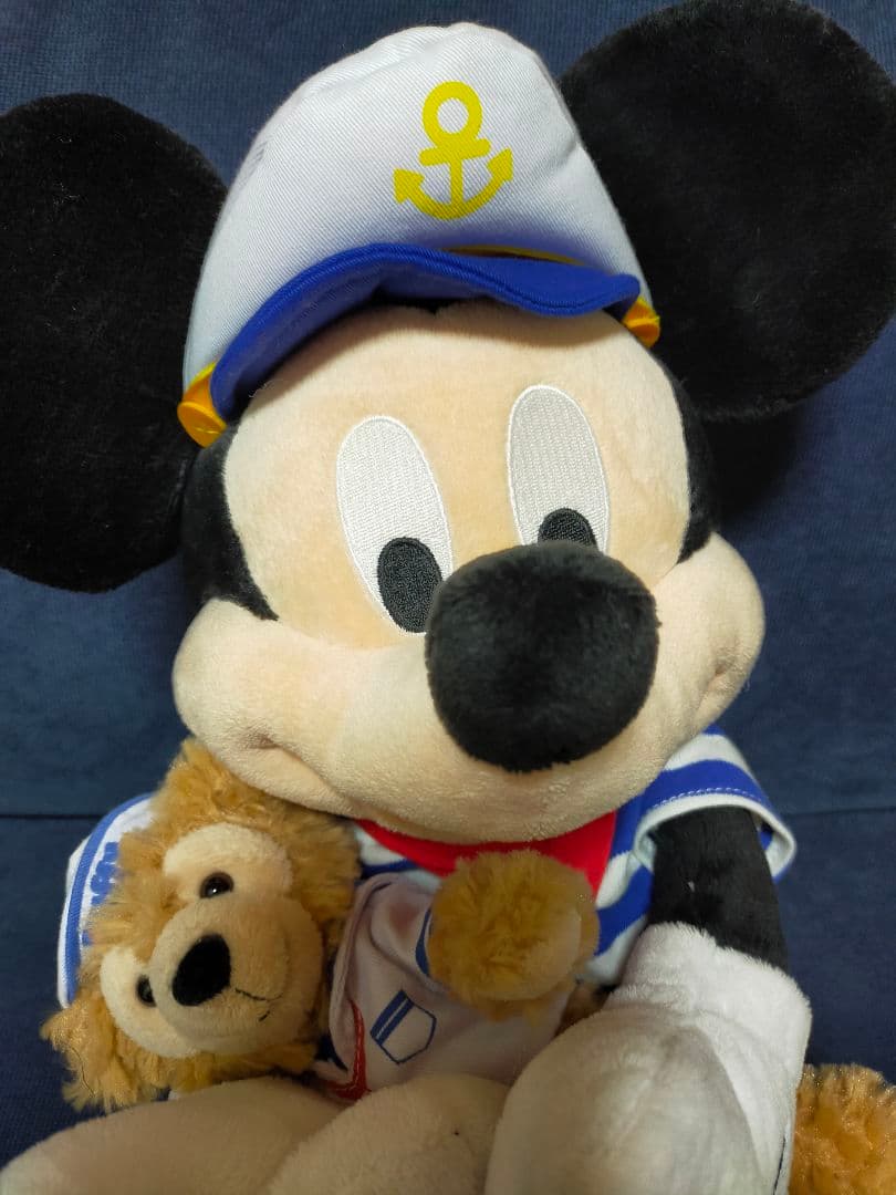 WDW 　ミッキー＆ダッフィー　ぬいぐるみ　水兵　セーラー