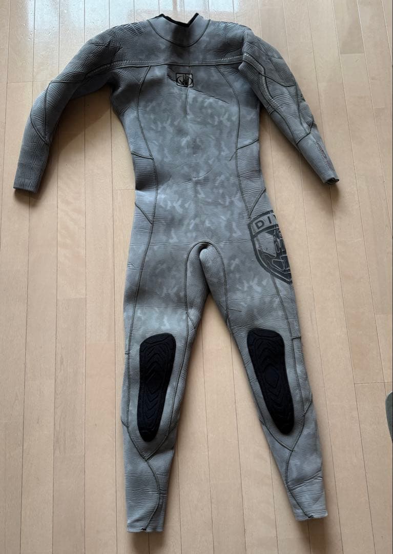 BODY GLOVE 5mm フルスーツ L グレー