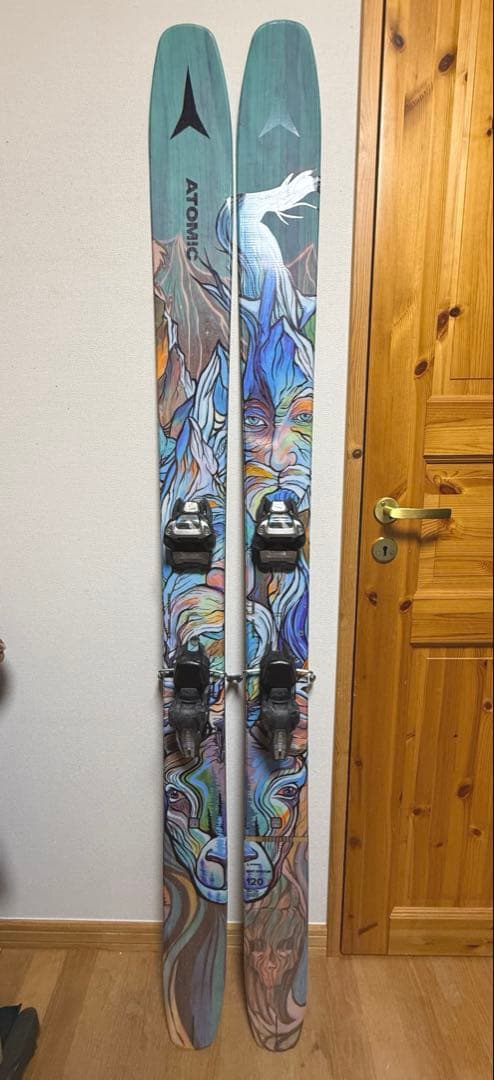 パウダースキー板　ATOMIC BENT 120 184cm