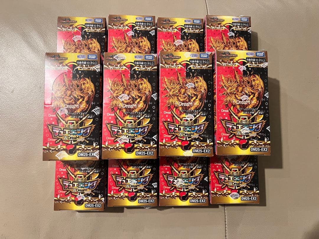 デュエルマスターズ　デュエキング　WDREAM 王者VS邪神　12box