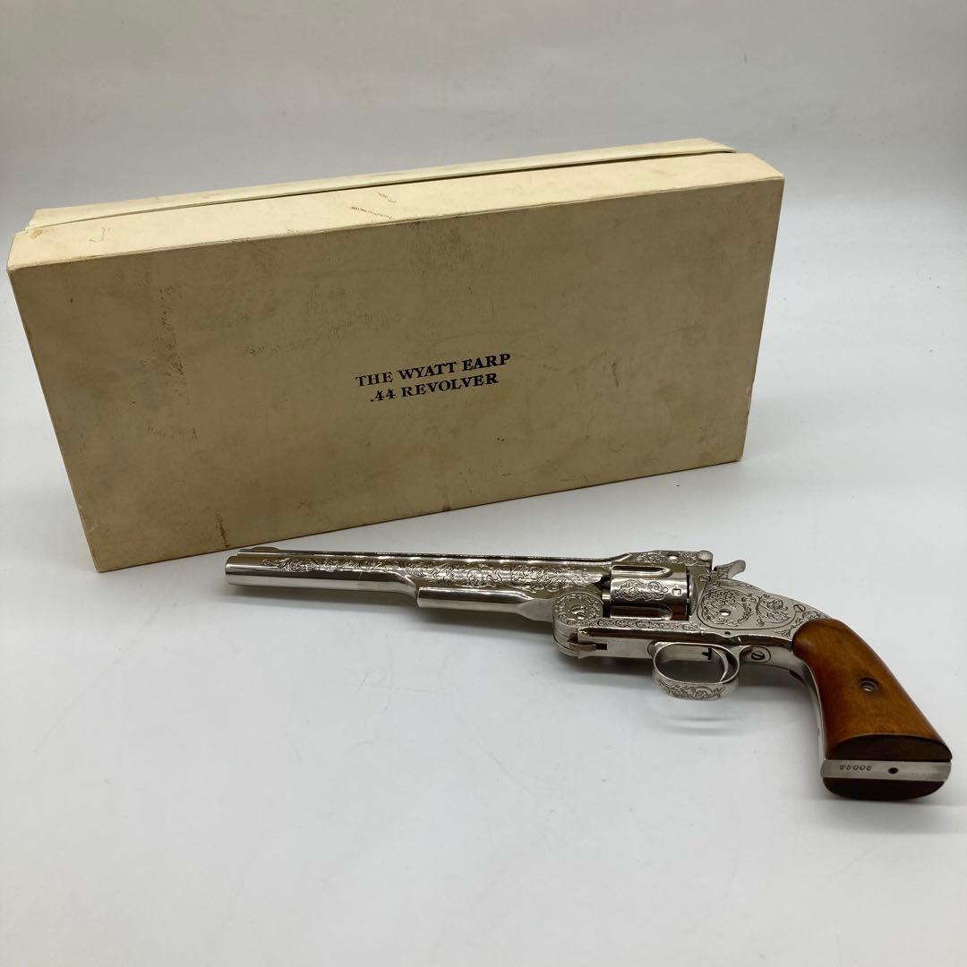 【箱付き木枠なし】Wyatt Earp 44 Revolver エングレービング