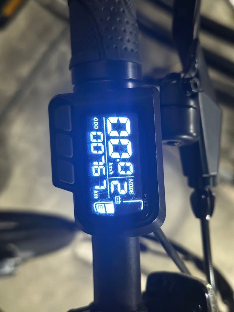 ※linola 　　ERWAY A-01 折りたたみ電動自転車 グレー