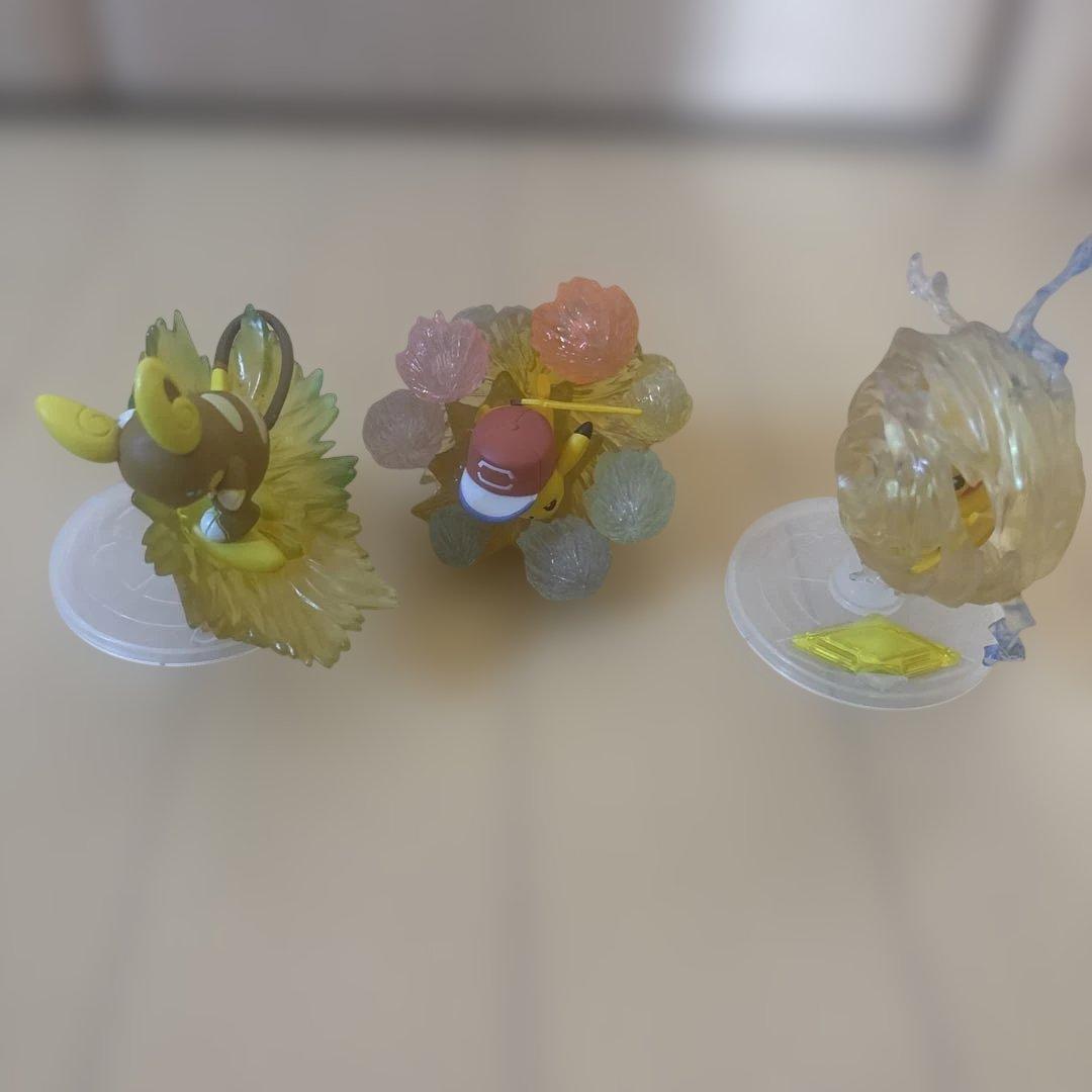 ピカチュウ z技　モンコレ　3点セット