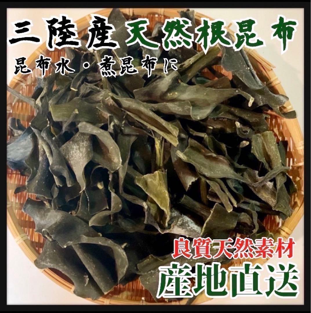 【岩手県産】乾燥根昆布　3kg 粘り強い　昆布茶　希少部位　煮物に最適　干し