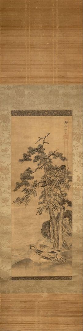 中国の古畫　墨鴛鴦