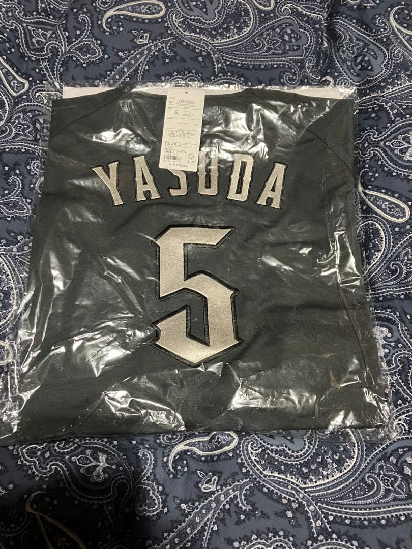 千葉ロッテマリーンズ　YASUDA 5 ユニフォーム Lサイズ