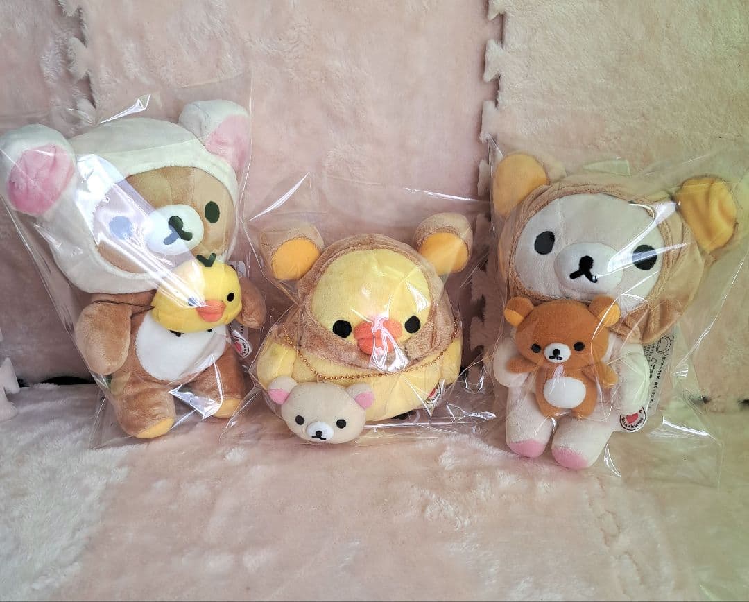 2011 リラックマ あつめてぬいぐるみ ILOVEgyu アイラブギュ 新品