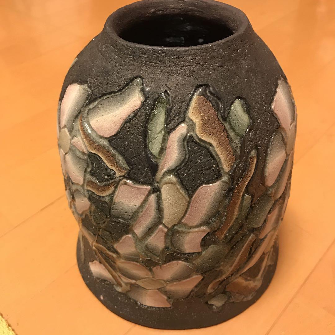 益子焼花器