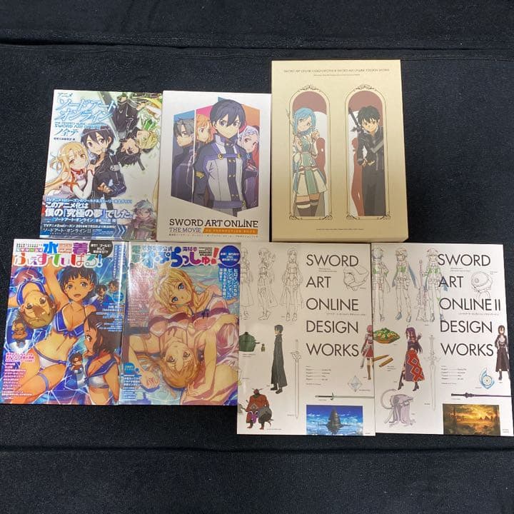 ソードアートオンライン 設定画集 イラスト集セット