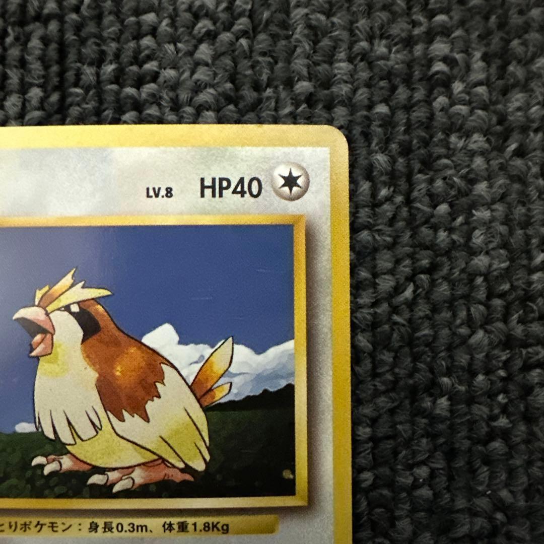 ポケモンカード 旧裏 初期 マークなしポッポ LV.8 HP40 ②