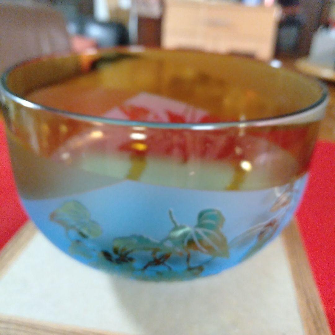 硝子抹茶茶盌