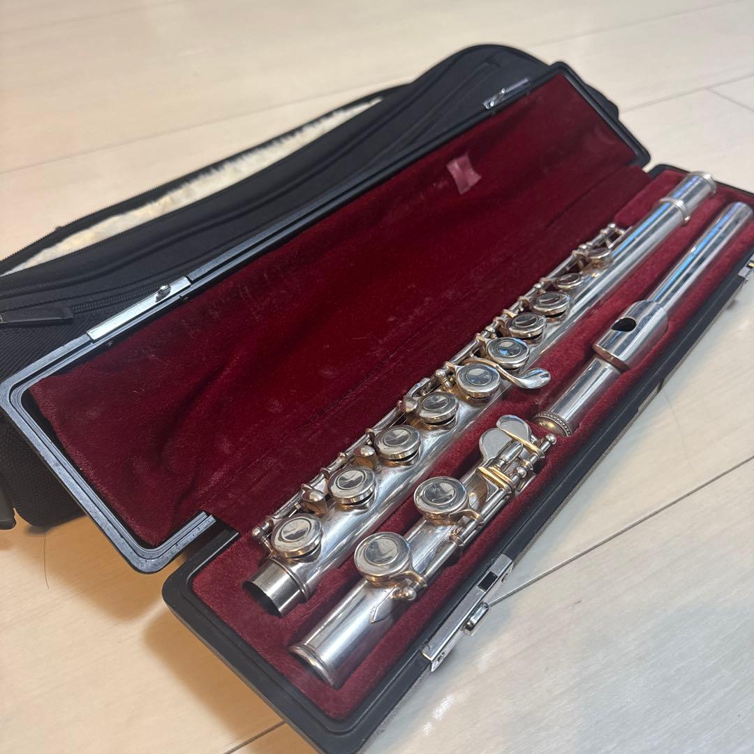 サンキョー　フルート　PRIMA ETUDE 頭管部銀製925