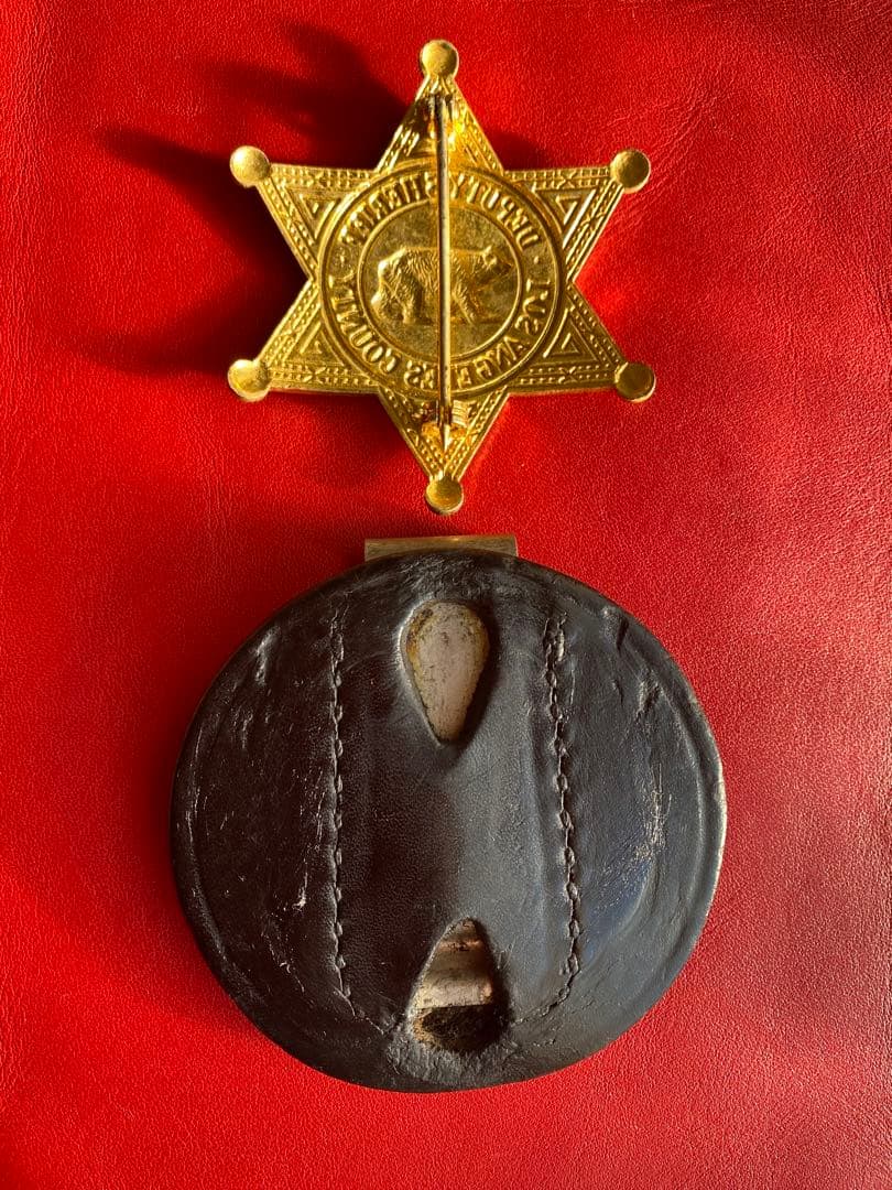 個人装備 LA COUNTY DEPUTY SHERIFF BADGE