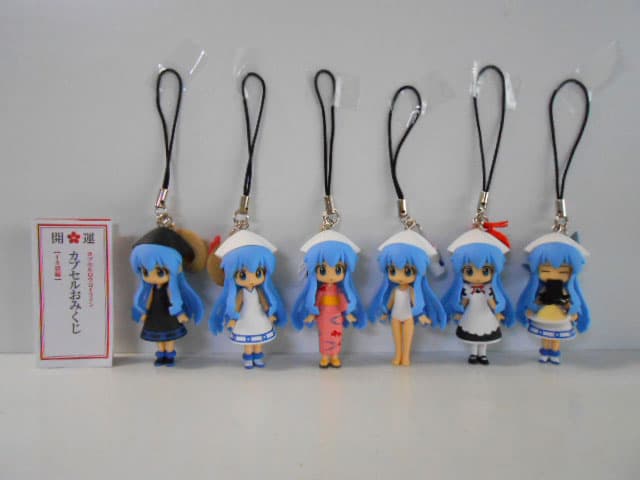♯Jyb12AtカプセルQフロイラインカプセルおみくじイカ娘S入全6種