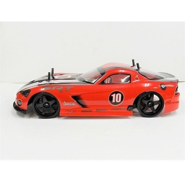 ターボ機能付 1/10 ドリフトラジコンカー D001 赤