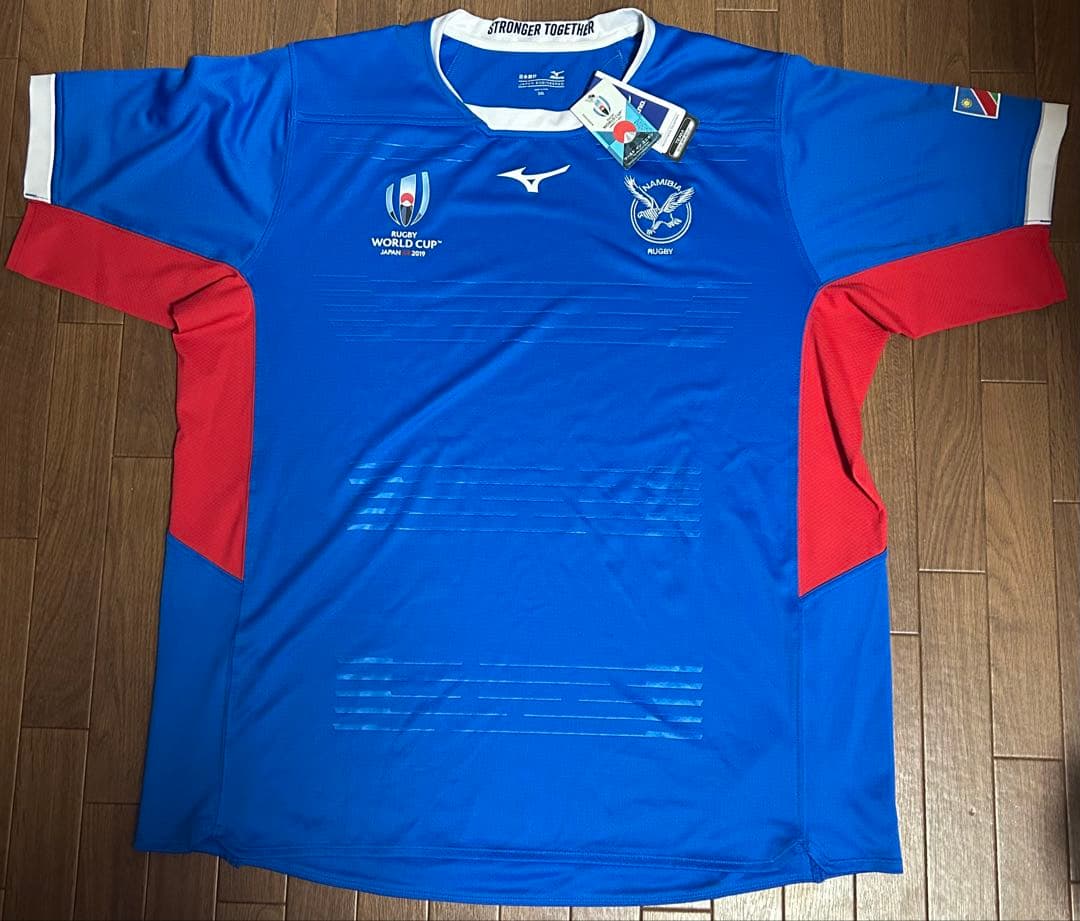ミズノ　ナミビア代表　ラグビージャージ　W杯　2019年　2XLサイズ
