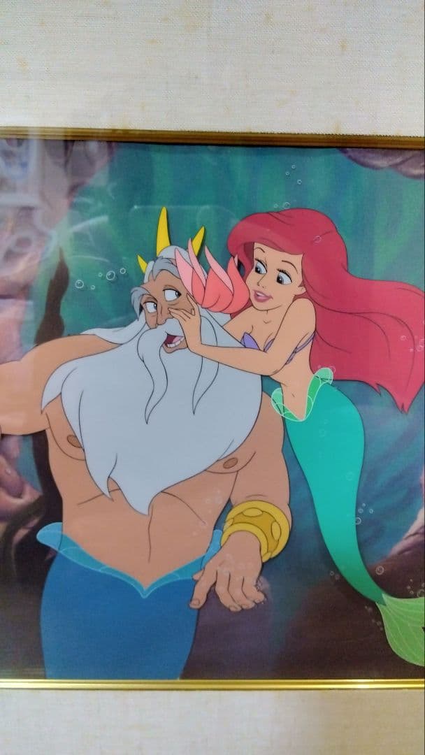ディズニー　セル画　リトル・マーメイド