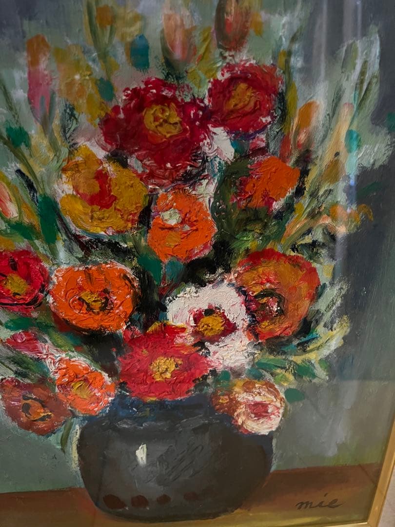 1997年　花絵画　高橋ミエ