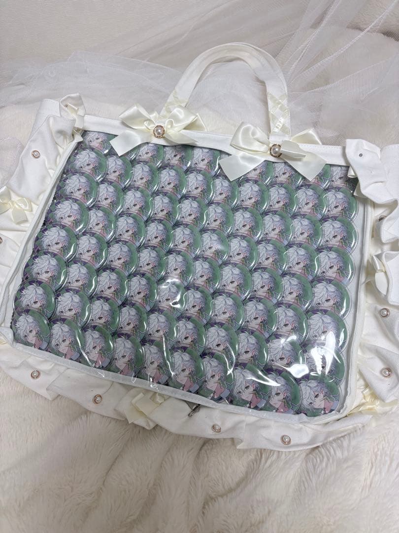 叢雲カゲツ icolor 缶バッジ A3 痛バ ザッカマート 缶バッジカバー付き
