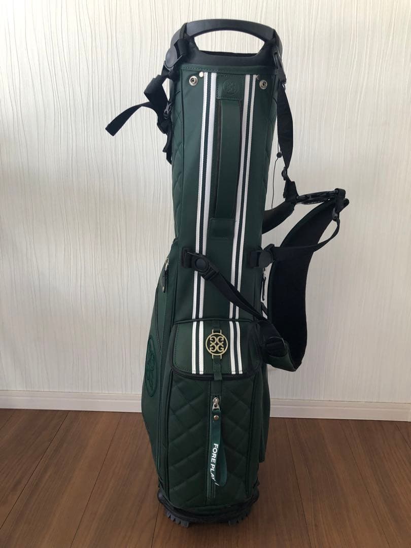 ☆再値下げ☆　美品ジーフォアデイトナキャディーバッグ　グリーン　G/FORE
