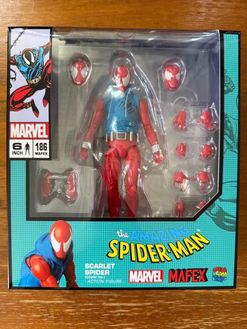 mafex スカーレットスパイダー コミック ver.
