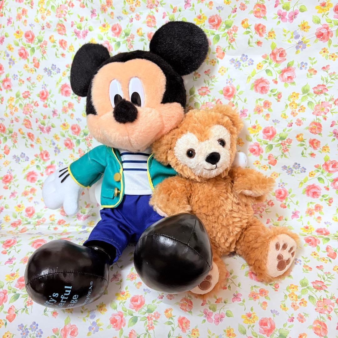 ミッキー＆ダッフィー　ぬいぐるみ　ダッフィーズフレンズ