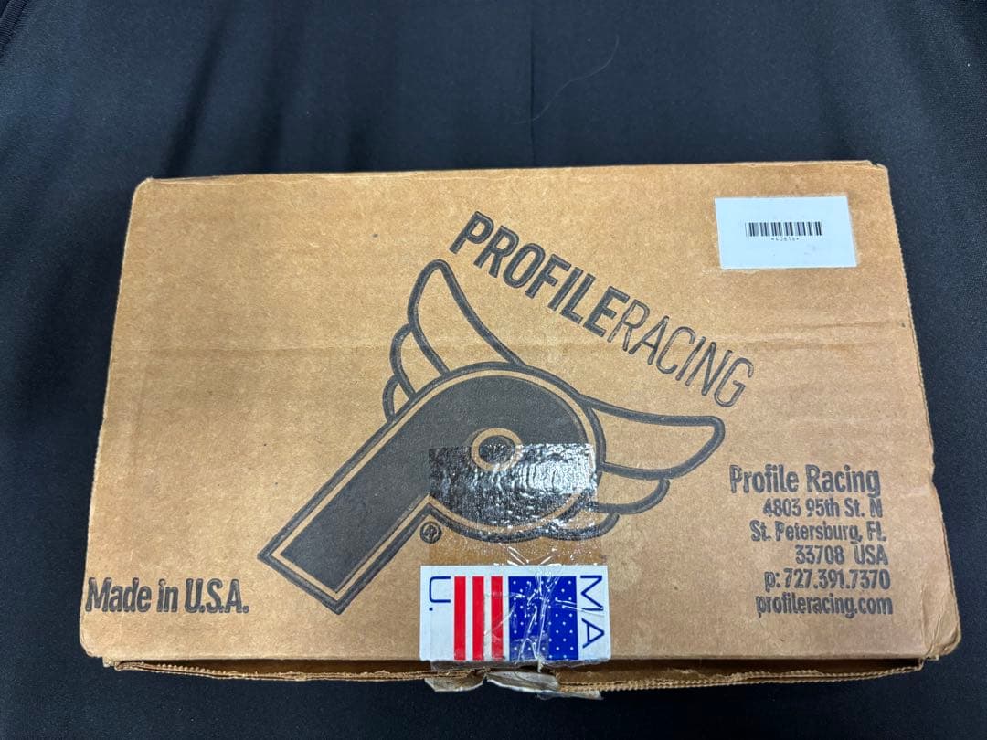 Profile Racing BMXクランク175mm GDHチタンスピンドル