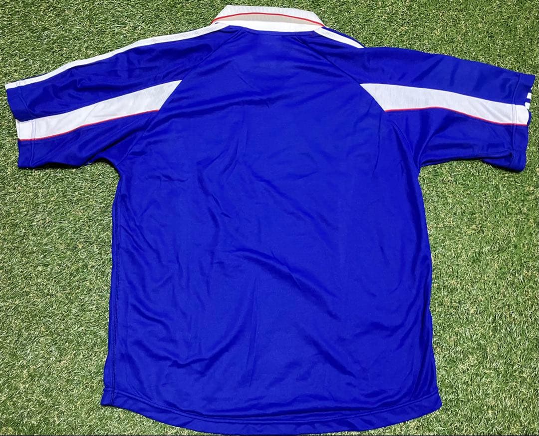 【美品】adidas サッカー日本代表ユニホーム 2000年アジアカップ優勝　L