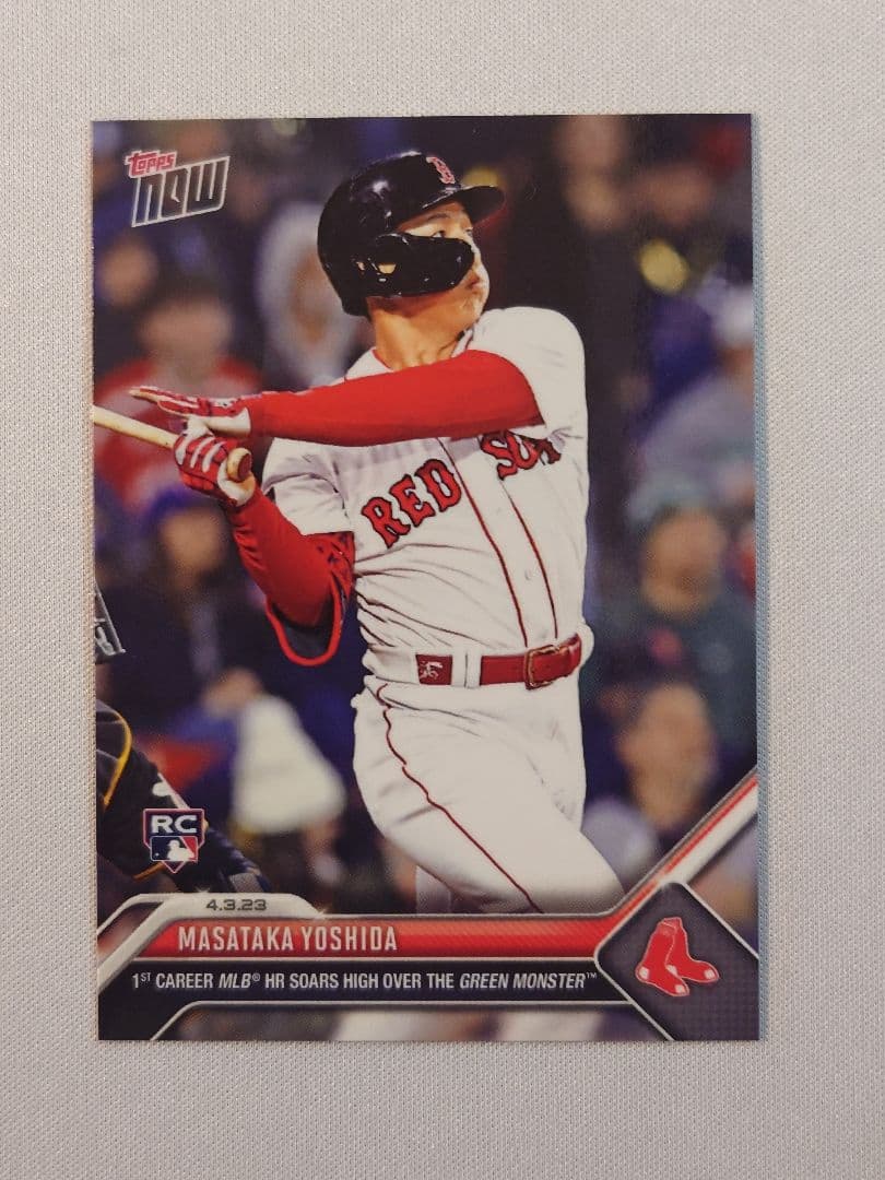 topps now 吉田正尚 レッドソックス バファローズ #41 16
