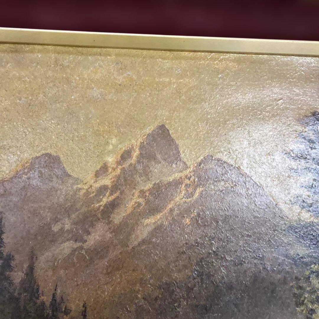 油絵　風景画