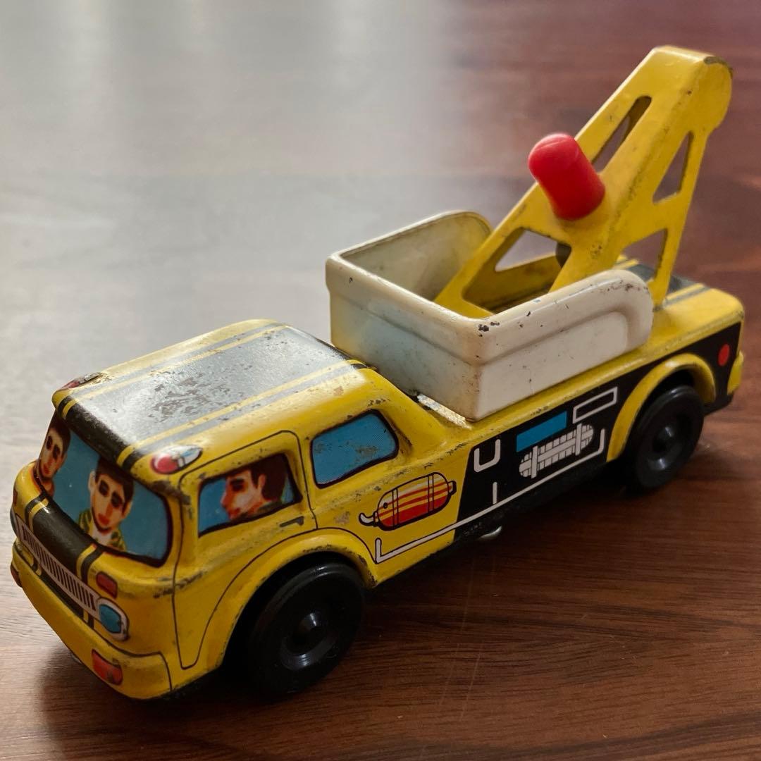 昭和レトロ ICHIKO イチコー ブリキ レッカー車 日本製