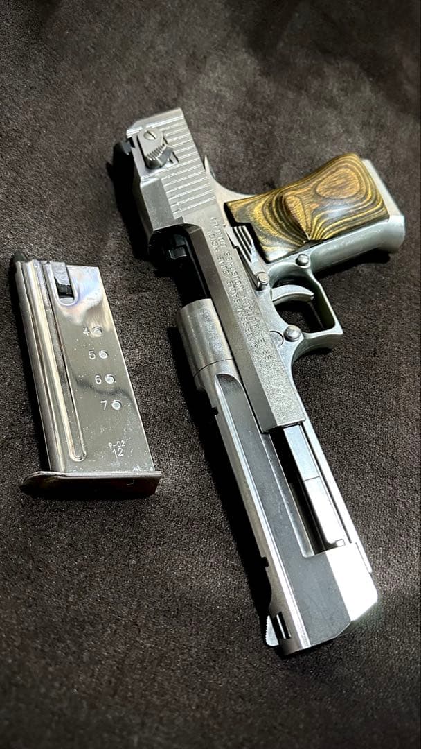 東京マルイ デザートイーグル ガスブローバック ハードキック 木製グリップ