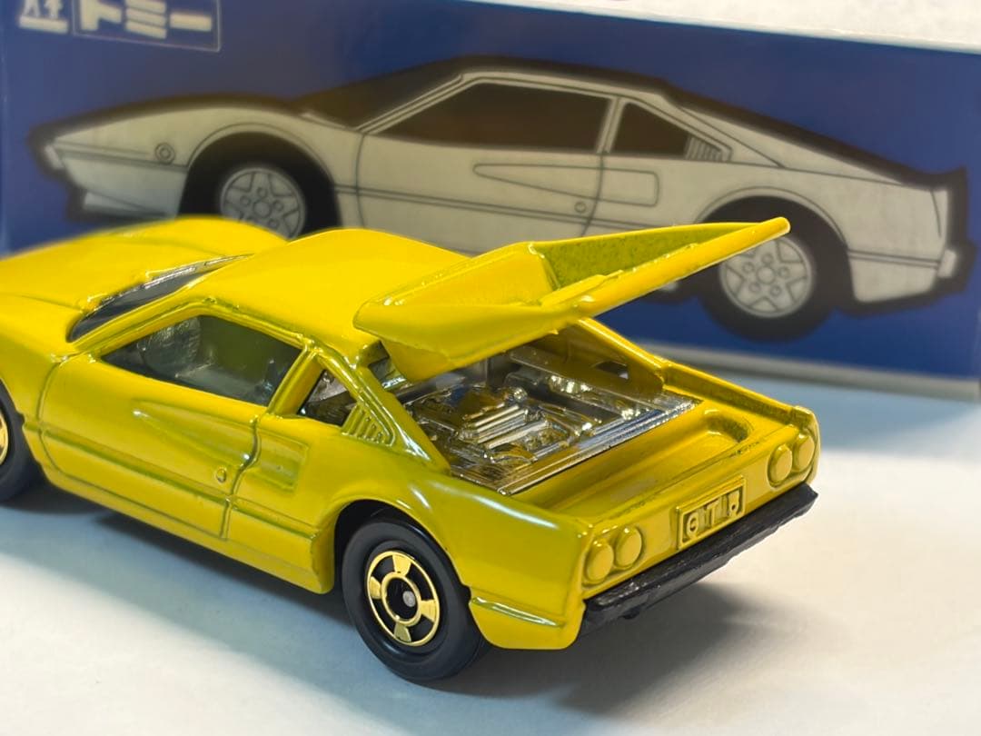 トミカ 青箱 フェラーリ 308GTB スーパーカーBセット 日本製 当時物