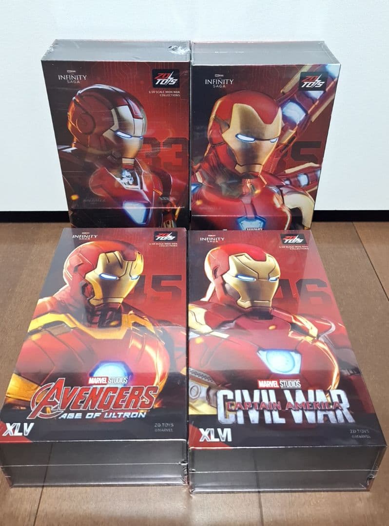 zdtoys アイアンマンまとめ売り