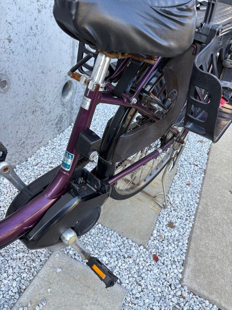 電動自転車2人乗り　YAMAHA PAS