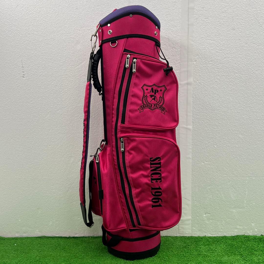 ARNOLD PALMER ゴルフバッグ キャディバッグ 女性用 8インチ