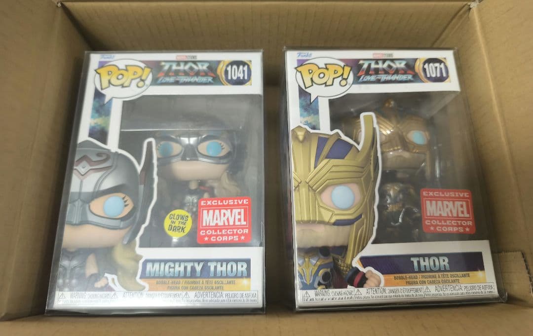 ファンコ ポップ MARVEL THOR 1041 & 1071