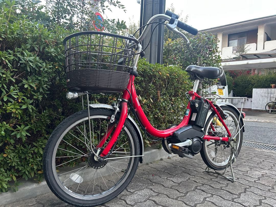 兵庫県神戸市より！実働YAMAHA PAS電動アシスト自転車です。
