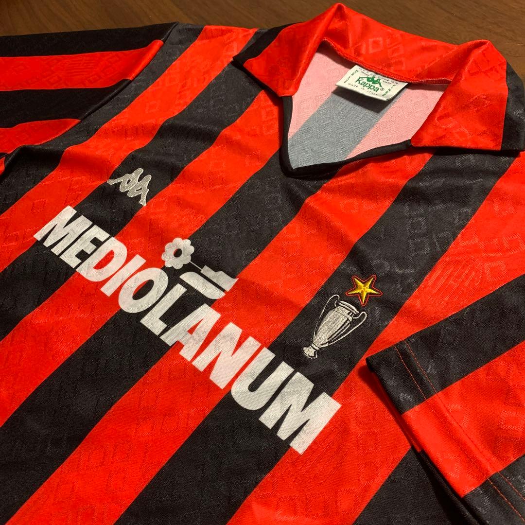 イタリア製 Kappa ACミラン 1988/89 ホームシャツ No.10