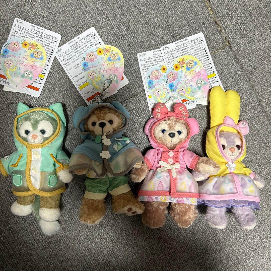 ビューティフルレイニーデイズ　ぬいば　全4種セット